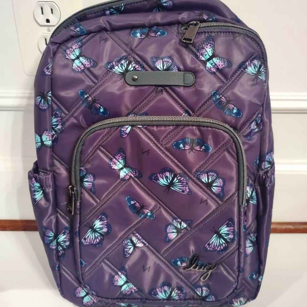 Lug Roadster Backpack in Butterfly Grey